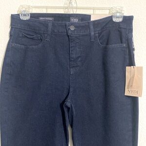 NYDJ Women's Barbara Bootcut LiftXTuck Technology Blue Jean Pants Size 16